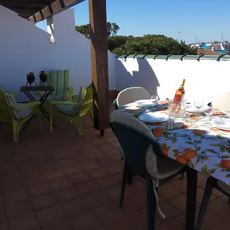 Апартаменты Atico 1 Linea De Playa Vistas Al Mar Ислантилья